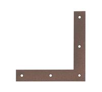 Alberts 822200 DURAVIS Angolo, Marrone ruggine