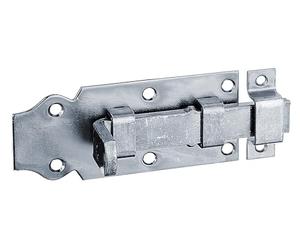 Alberts 823481 - Chiavistello per porta, colore: Argento