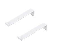 Alberts 832674 misure-a scelta in diversi colori di tendenza-Mensole in coppia o singolarmente-62 x 309 x 30 mm, bianco