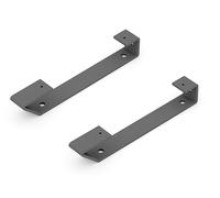 Alberts 833282 misure-a scelta in diversi colori di tendenza-Mensole in coppia o singolarmente-40 x 245 x 30 mm, ossido di ferro micaceo