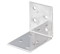 Alberts 836344 - Connettore angolare, colore: Argento