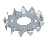 Alberts 836542 - Tassello a disco con denti, colore: Argento