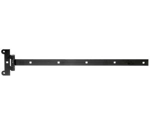 Alberts 837297 - Gancio a croce, colore: Nero