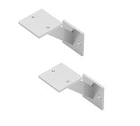 Alberts 837860 opzionale in vari colori di tendenza-Mensola in coppia o singolarmente-50 x 100 x 100 mm, bianco