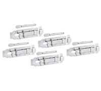 Alberts 841126 - Serratura per porta, colore: Argento