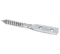 Alberts 843915 Supporto per Recinzione, Argento