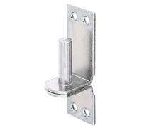 Alberts 844585 - Zoccoli su piastra, colore: Argento