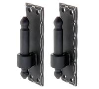 Alberts 846084 - Bocchetti su piastra, colore: Nero
