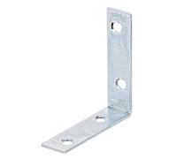 Alberts 849344 Squadretta per sedie | zincato con procedimento Sendzimir | 60 x 60 x 16 mm | Set da 100