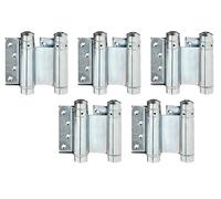 Alberts 852535 - Nastro per porta a sospensione, colore: Argento