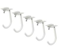 Alberts 855987 - Gancio per bicicletta, colore: Argento