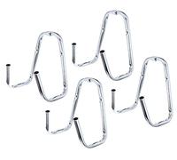 Alberts 856007 - Gancio da parete, colore: Argento