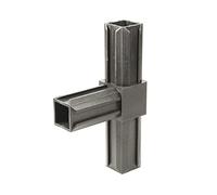 Alberts 859848 Raccordo per tubo XD, a T, plastica, nero, 20 x 20 x 1,5 mm,