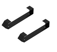 Alberts 861513 misure-a scelta in diversi colori di tendenza-Mensole in coppia o singolarmente-60 x 305 x 45 mm, nero