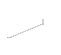 Alberts 862190 - Gancio per piastra forata, colore: Argento