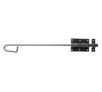 Alberts 863326 Chiavistello a bullone, Nero