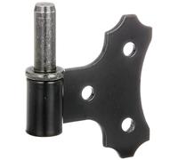 Alberts 863845 Perni con Piastra Decorativa, Nero