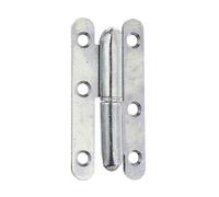 Alberts 865382 - Cerniera tipo Parigi, colore: Argento