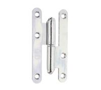 Alberts 865405 - Cerniera tipo Parigi, colore: Argento