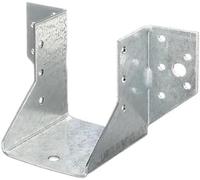 Alberts 866815 Staffa per travi, Tipo A, zincata con procedimento Sendzimir, 60 x 80 mm, Set da 25