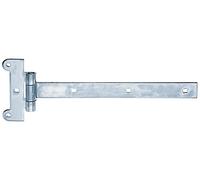 Alberts Cerniera a croce, con perno a pressione Banda : 291 x 30 mm/Cerniera : 121 x 51 millimetri blu zincato galvanicamente