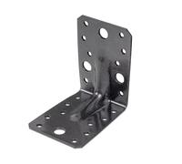 Alberts DURAVIS® 823085 - Raccordo angolare per carichi pesanti con scanalatura, rivestimento duplex diamantato, dimensioni 90 x 90 x 65 mm, set da 25 pezzi