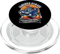 Albert's Garage Hotrod Classic Car Design per nome Albert PopSockets PopGrip per MagSafe