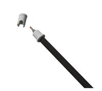 ALBHGSVS Tubo riscaldante in ceramica con testa da 3 cm Elemento riscaldante for sauna a infrarossi lontani Tubo riscaldatore a infrarossi in ceramica a corpo nero for camera sauna 220 V catholic(65cm