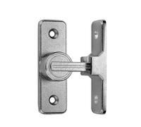 ALBHGSVS Zinc Alloy 90 Degree Door Buckle Punch-free Barn Door Lock Sliding Door Hasps Lock Bathroom Door Bolt Home Hardware Accessories catholic(A6)