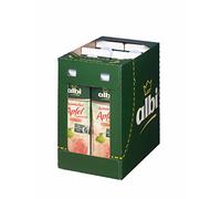 albi Succo diretto di mela naturale, confezione da 6 (6 x 1 l)