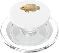 Albino Oscar Fish arte acquatica realistica per gli appassionati di pesci esotici PopSockets PopGrip per MagSafe