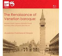 Albinoni/Vivaldi/Uccellini/Fontana/Vitali/Corelli/ - Renaissance Of Venetian Baroque (4 CD)