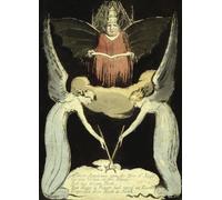Albion s Angel Rose sulla pietra della notte . Da Europa una profezia pubblicato per la prima volta nel 1794. Dal poeta e artista inglese William Blake 1757-1827. Stampa poster di Ken Welsh (11 x 16)