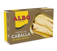 Albo Filetti di sgombro del Sud Olive Oil - 120 G Neto - Confezione da 6 unità