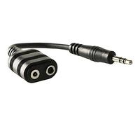 Albrecht A200 cavo di interfaccia e adattatore 3.5mm 2.5/3.5mm Nero