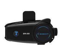 Albrecht Auricolari Bluetooth BPA 600 per moto, 15550, per comunicare musica, telefonare e navigare