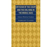 Albrecht Classe Criticism of the Court and the Evil King in t (Copertina rigida)