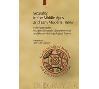 Albrecht Classe Sexuality in the Middle Ages and Early Modern (Copertina rigida)