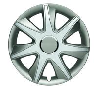 Albrecht Copricerchi 14 Pollici Grigio/Argento RUN Set da 4