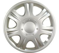 Albrecht Copricerchi 15 Pollici Argento Ibiza Set da 4