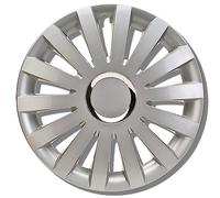 Albrecht Copricerchi 17 Pollici Argento Sail Set da 4 per Cerchi in Acciaio