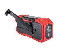 Albrecht DR 112 Digitale DAB+ FM 5 W LED USB tipo-C Nero Rosso black; Rot 27911