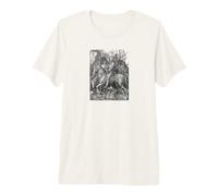 Albrecht Dürer Cavaliere La Morte e Il Diavolo Arte Rinascimentale Maglietta Premium