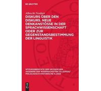 Albrecht Neuber Diskurs Über Den Diskurs. Neue Denkanstösse i (Copertina rigida)