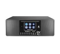Albrecht Radio Digitale Portatile DR 895, Bluetooth, Wi-Fi, Stereo 15W, DAB+/FM, MP3, Display TFT, Nero