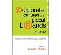 Albrecht Rothacher Corporate Cultures And Global Brands (Tascabile)