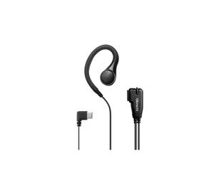 Albrecht TecTalk Biz Auricolare ad archetto con PTT (cavo 50 cm, USB-C) Cuffia auricolare con PTT e cavo da 50 cm, compatibile con i walkie-talk