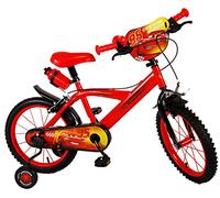 albri 16 Pollici, Bici Cars Unisex Bambino, Rossa