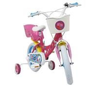 albri Bambina da 14 Pollici, Bicicletta Peppa Pig, Rosa