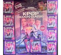 ALBUM + 2 BUSTINE + 8 BUSTINE DI FIGURINE KPOP DEMON HUNTERS DIRAMIX